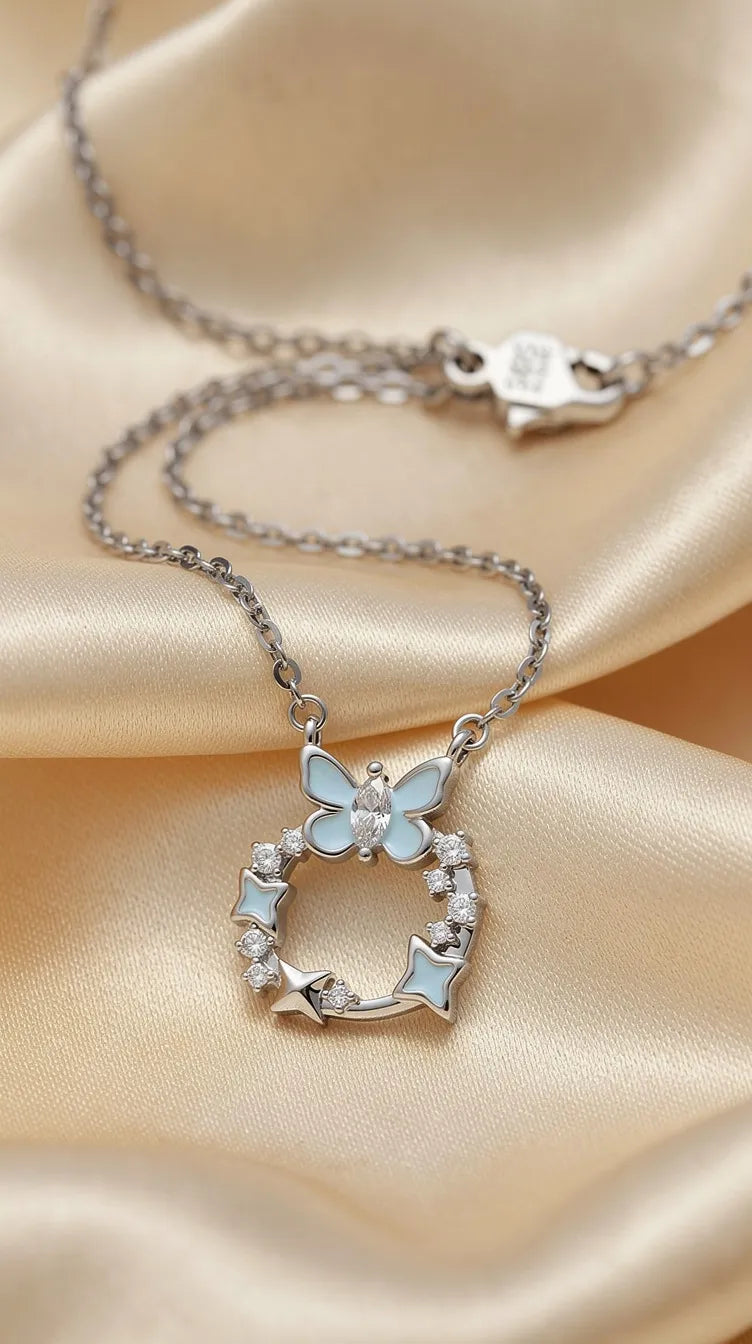 Close-up of a KREMO moissanite stone and setting